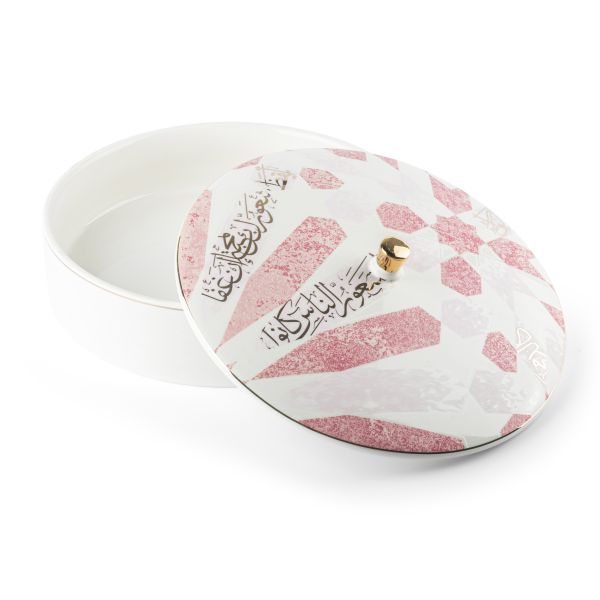 Large Date Bowl From Amal - Pink