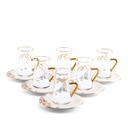 Tea Glass Sets From Lilac - White