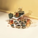 Tea And Coffee Set 19pcs From Diwan -  Green
