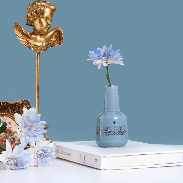 Flower Vase From Joud - Blue