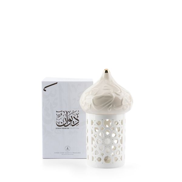 Medium Electronic Candle From Diwan -  Beige