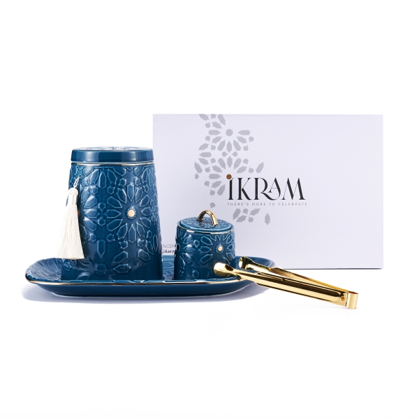 Blue - Incense Burners From Ikram