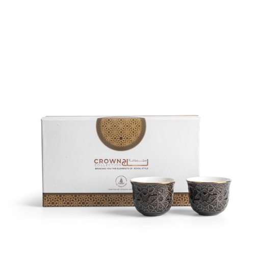 [ET2109] Arabic Coffee Sets From Crown - Black