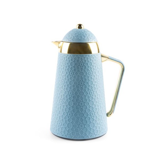 [KP1033] Vacuum Flask For Tea And Coffee From Crown - Blue