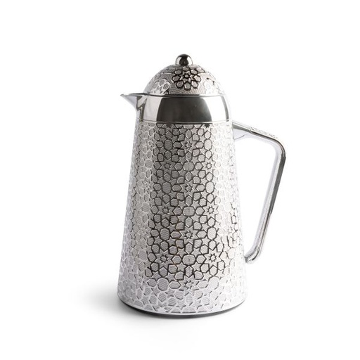 [KP1034] Vacuum Flask For Tea And Coffee From Crown - Silver