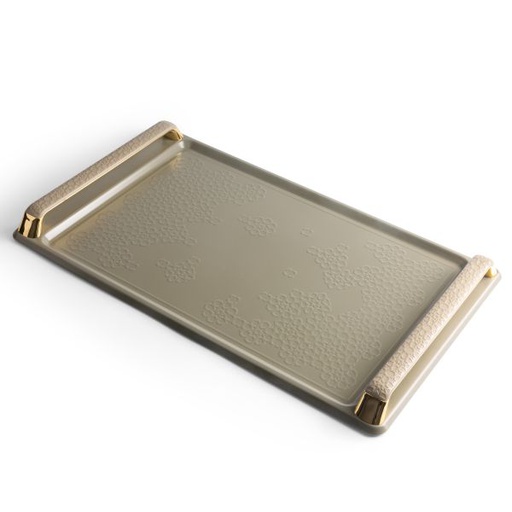 [TH0036] Serving Tray From Crown - Grey