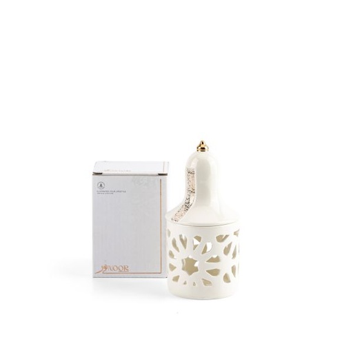 [ET2237] Small Electronic Candle From Nour - White