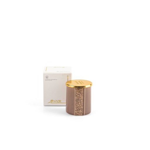 [ET2319] Luxury Scented candle From Nour - Brown
