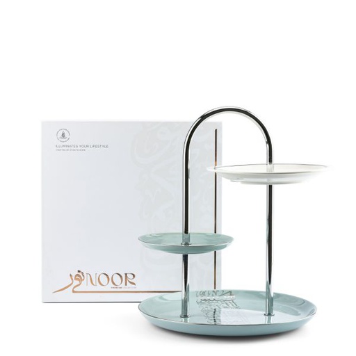 [ET2300] Serving Stand With 3 layers From Nour - Blue