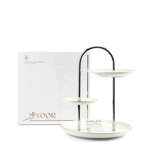 [ET2301] Serving Stand With 3 layers From Nour - Pearl