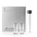 Glass Juice Set From Nour - Silver
