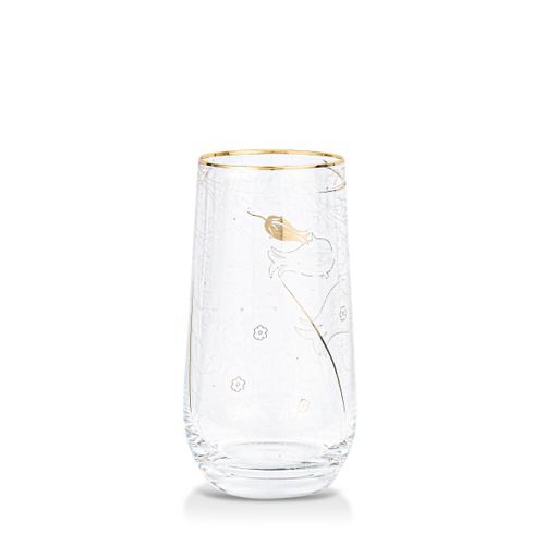 [GC1018] Glass Cups 6 Pcs From Tolipa - Transparent