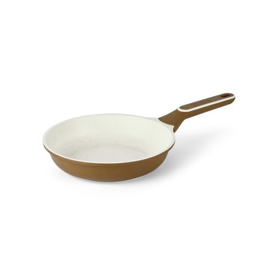 [BC0003] Non-Stick Frying Pan Without Lid  BEIGE-BROWN  22CM